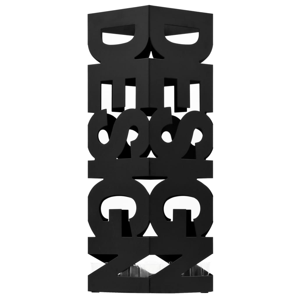 Parapluhouder design staal zwart is nu te koop bij PeponiXL, paradijselijk wonen!