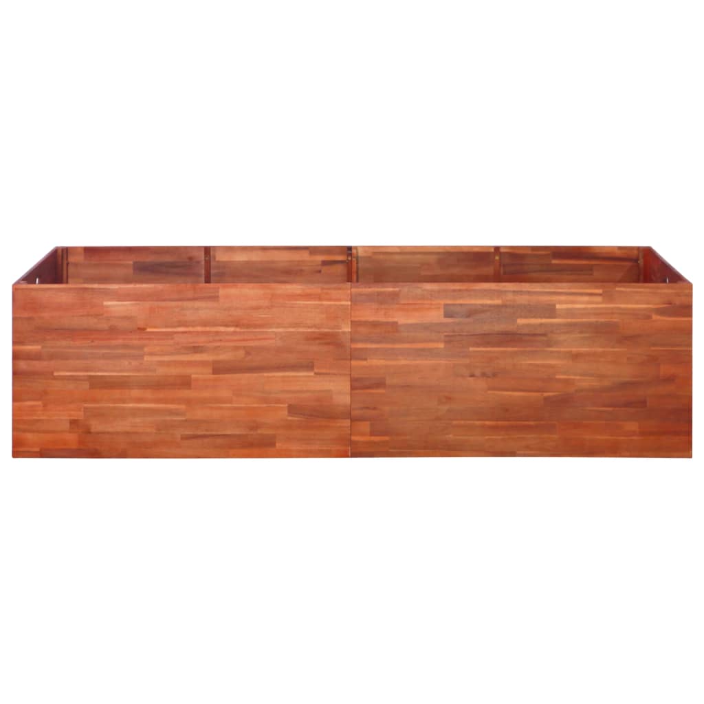 Plantenbak verhoogd 200x50x50 cm acaciahout is nu te koop bij PeponiXL, paradijselijk wonen!