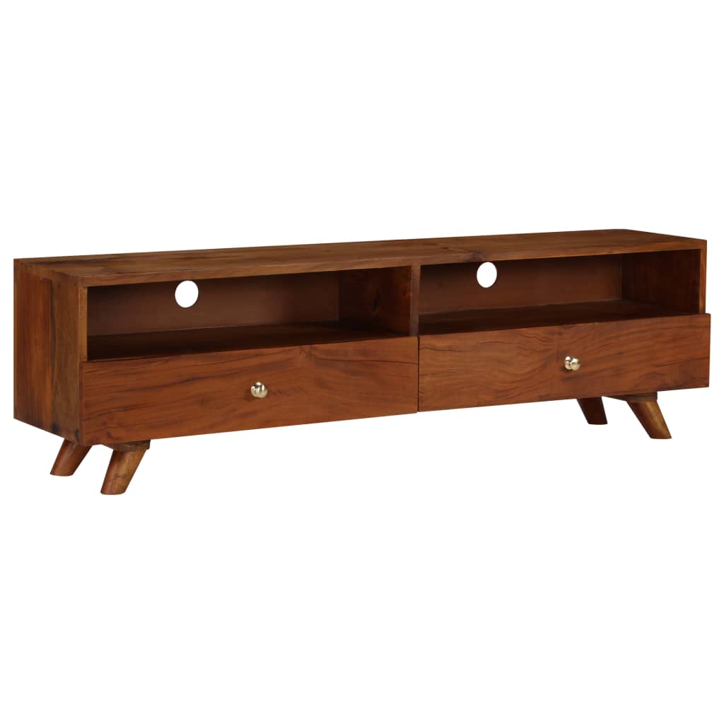 Tv-meubel 140x30x40 cm massief gerecycled hout is nu te koop bij PeponiXL, paradijselijk wonen!