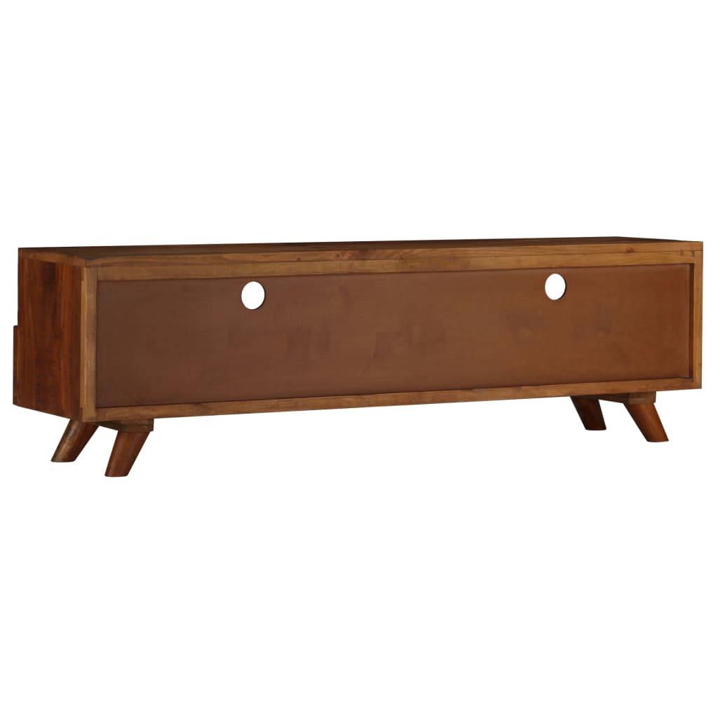 Tv-meubel 140x30x40 cm massief gerecycled hout is nu te koop bij PeponiXL, paradijselijk wonen!