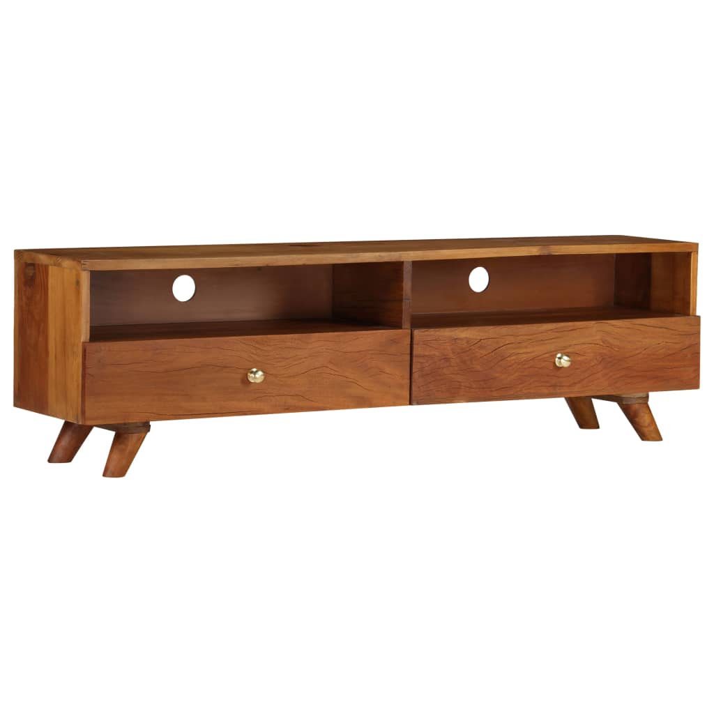 Tv-meubel 140x30x40 cm massief gerecycled hout is nu te koop bij PeponiXL, paradijselijk wonen!