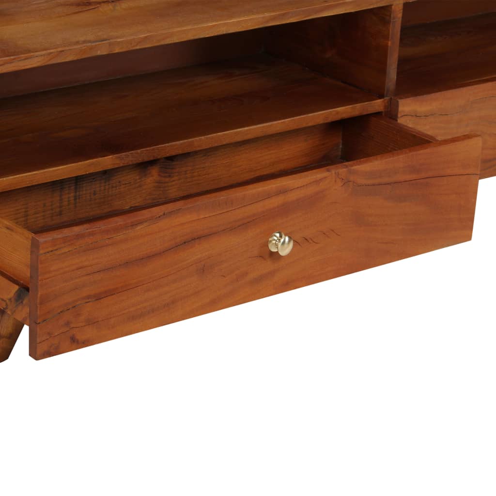 Tv-meubel 140x30x40 cm massief gerecycled hout is nu te koop bij PeponiXL, paradijselijk wonen!