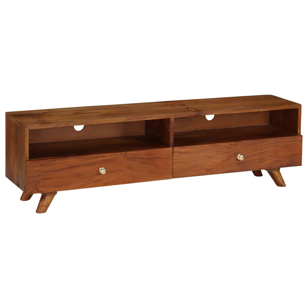 Tv-meubel 140x30x40 cm massief gerecycled hout is nu te koop bij PeponiXL, paradijselijk wonen!