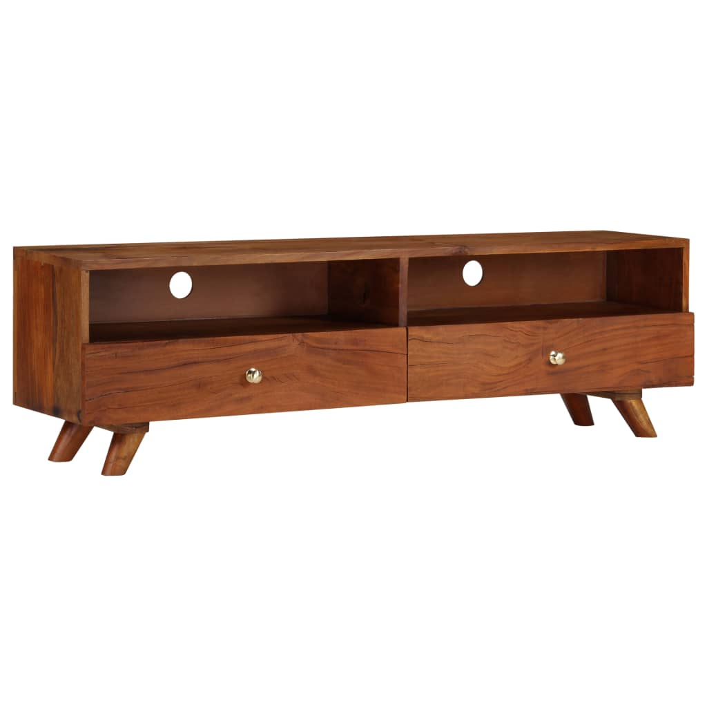 Tv-meubel 140x30x40 cm massief gerecycled hout is nu te koop bij PeponiXL, paradijselijk wonen!