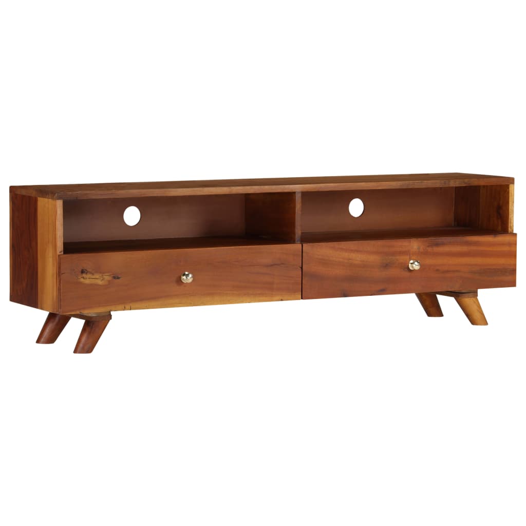 Tv-meubel 140x30x40 cm massief gerecycled hout is nu te koop bij PeponiXL, paradijselijk wonen!