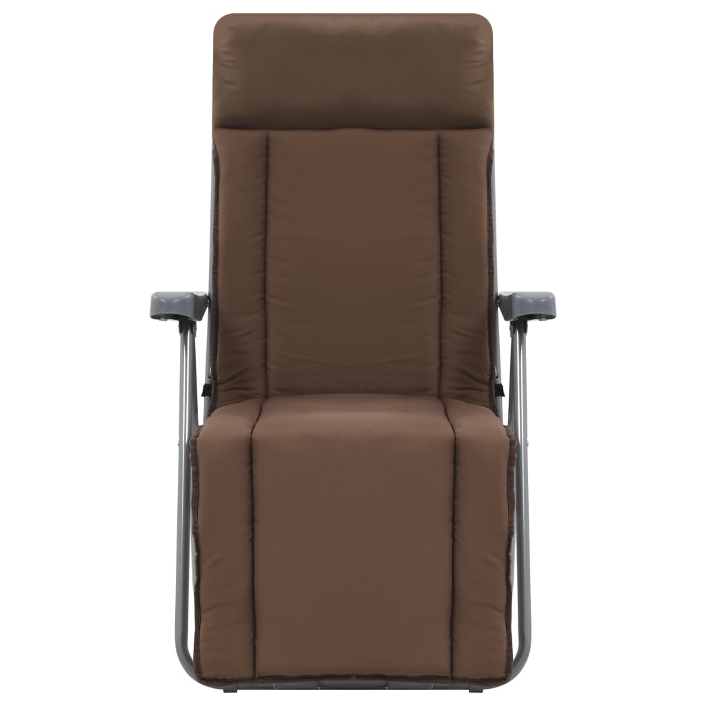 Tuinstoelen met kussen inklapbaar 2 st bruin is nu te koop bij PeponiXL, paradijselijk wonen!