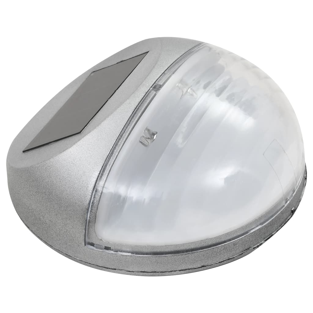 LED-wandlampen solar rond zilver 12 st is nu te koop bij PeponiXL, paradijselijk wonen!