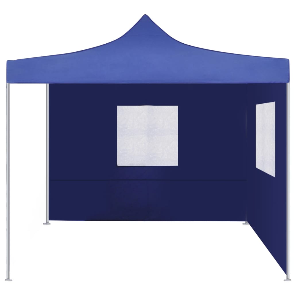 Vouwtent met 2 wanden 3x3 m blauw is nu te koop bij PeponiXL, paradijselijk wonen!