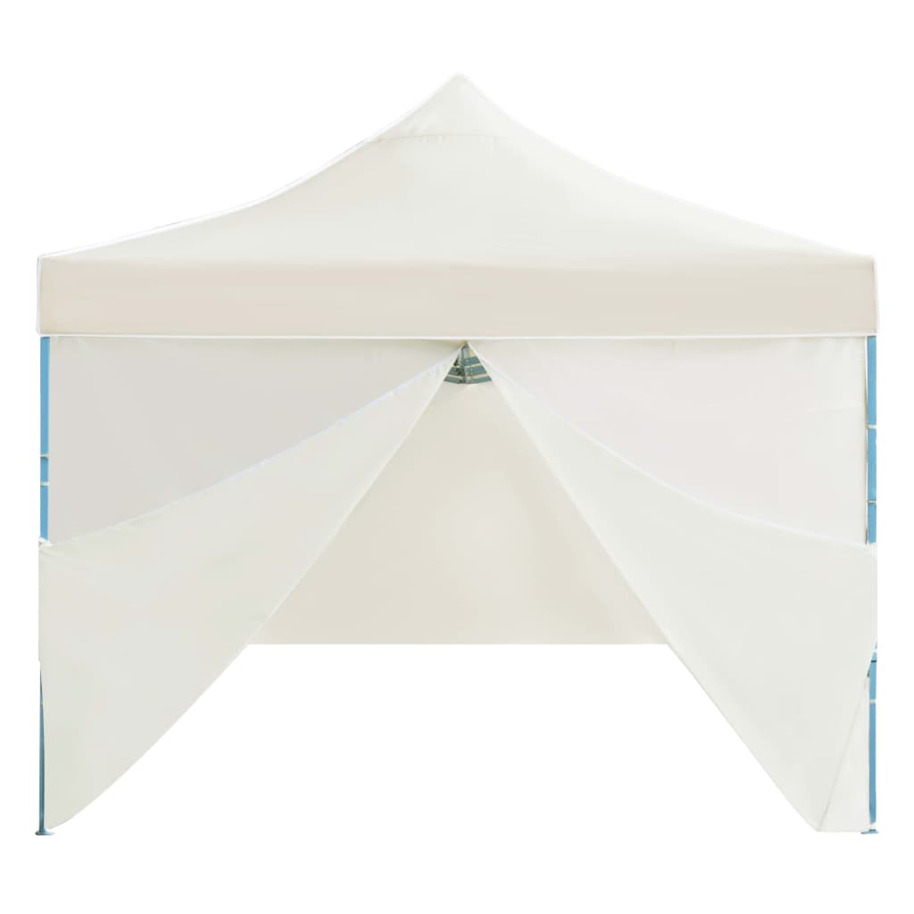 Vouwtent pop-up met 8 zijwanden 870x291x315 cm crème is nu te koop bij PeponiXL, paradijselijk wonen!