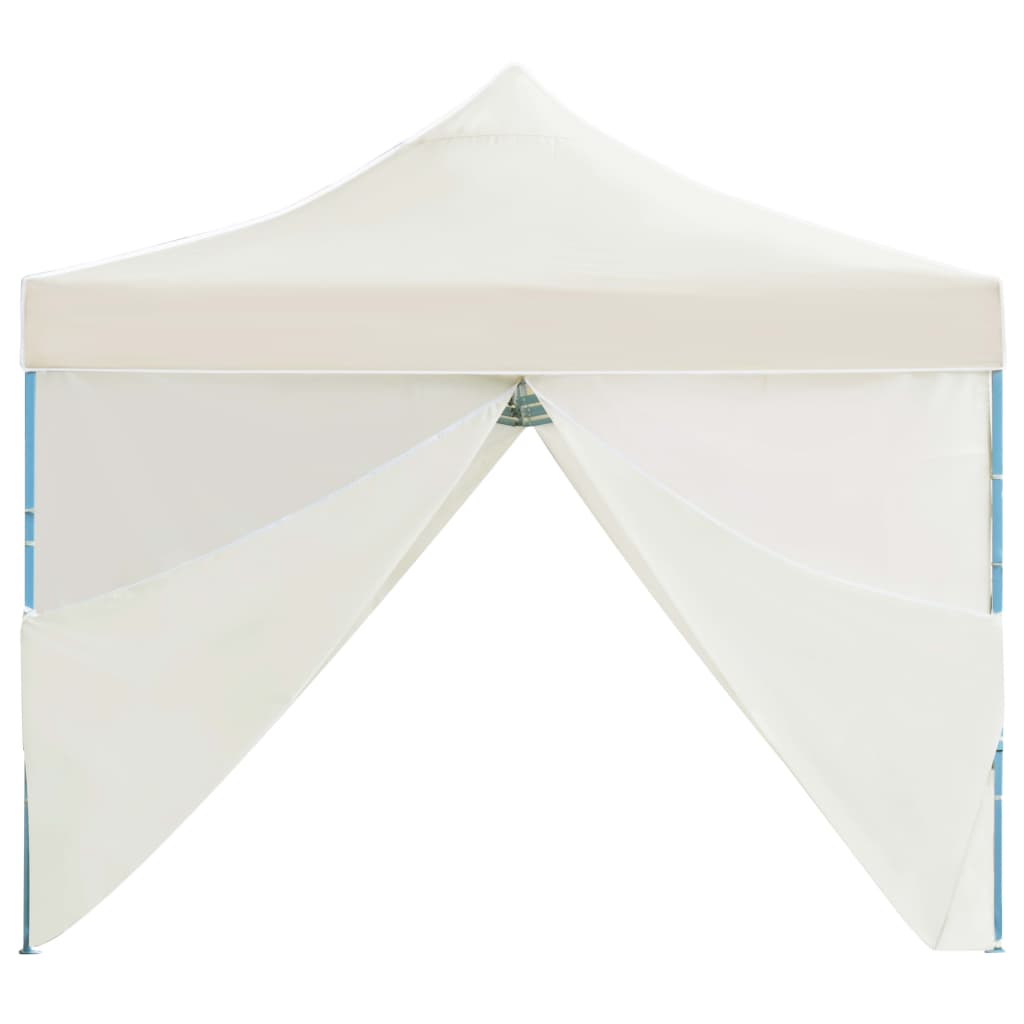 Vouwtent pop-up met 8 zijwanden 870x291x315 cm crème is nu te koop bij PeponiXL, paradijselijk wonen!