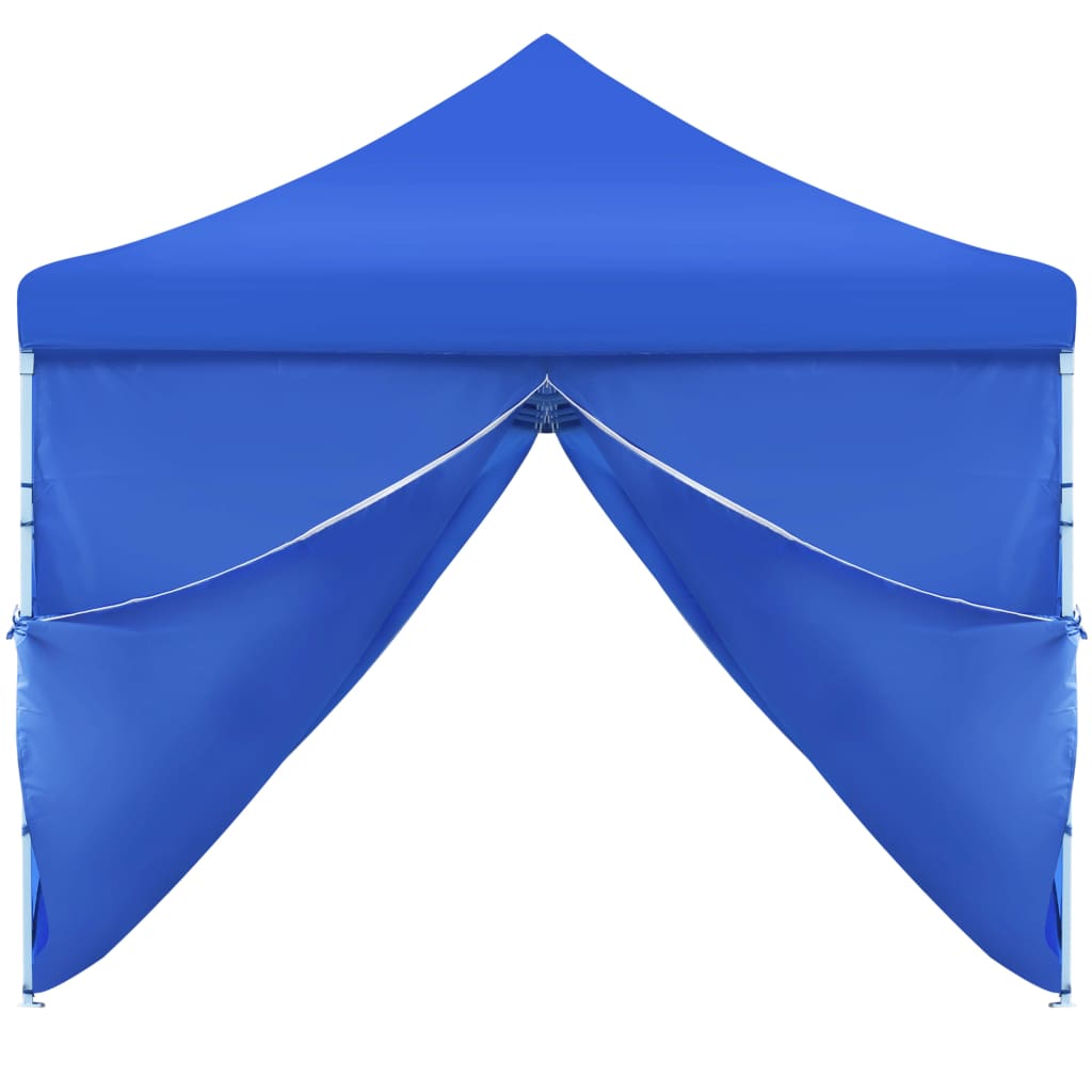 Vouwtent pop-up met 8 zijwanden 870x291x315 cm blauw is nu te koop bij PeponiXL, paradijselijk wonen!