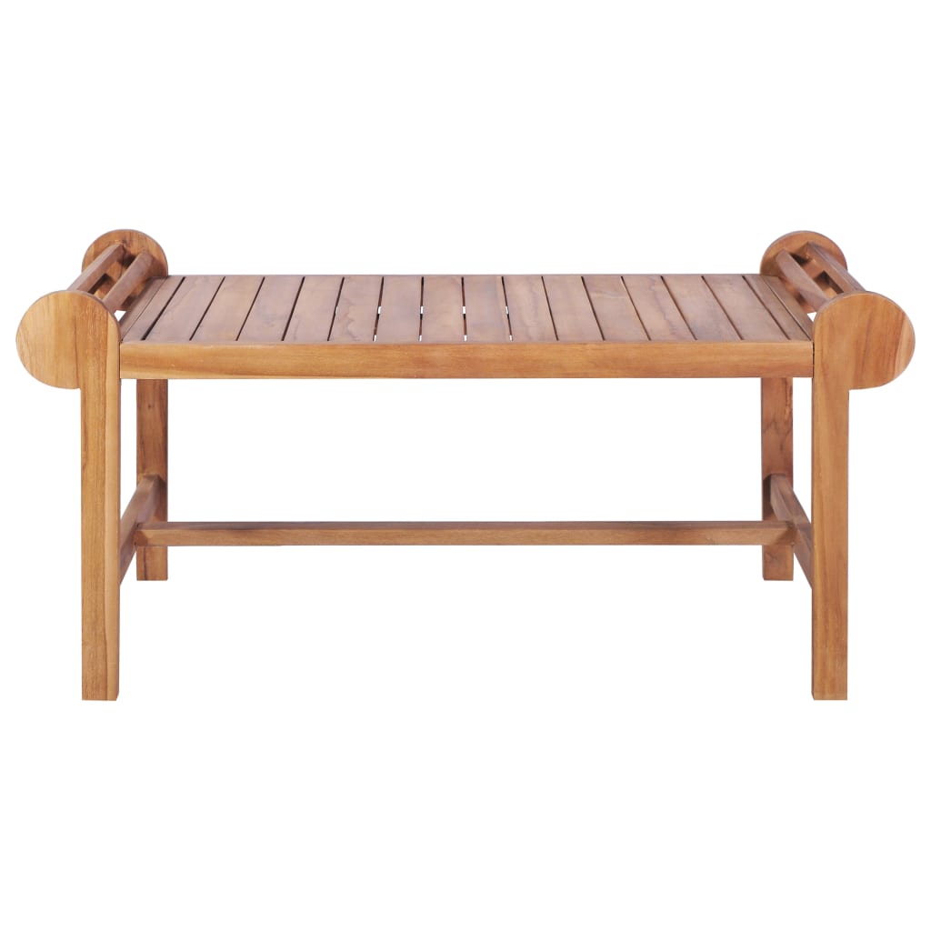 Salontafel 100x50x45 cm massief teakhout is nu te koop bij PeponiXL, paradijselijk wonen!