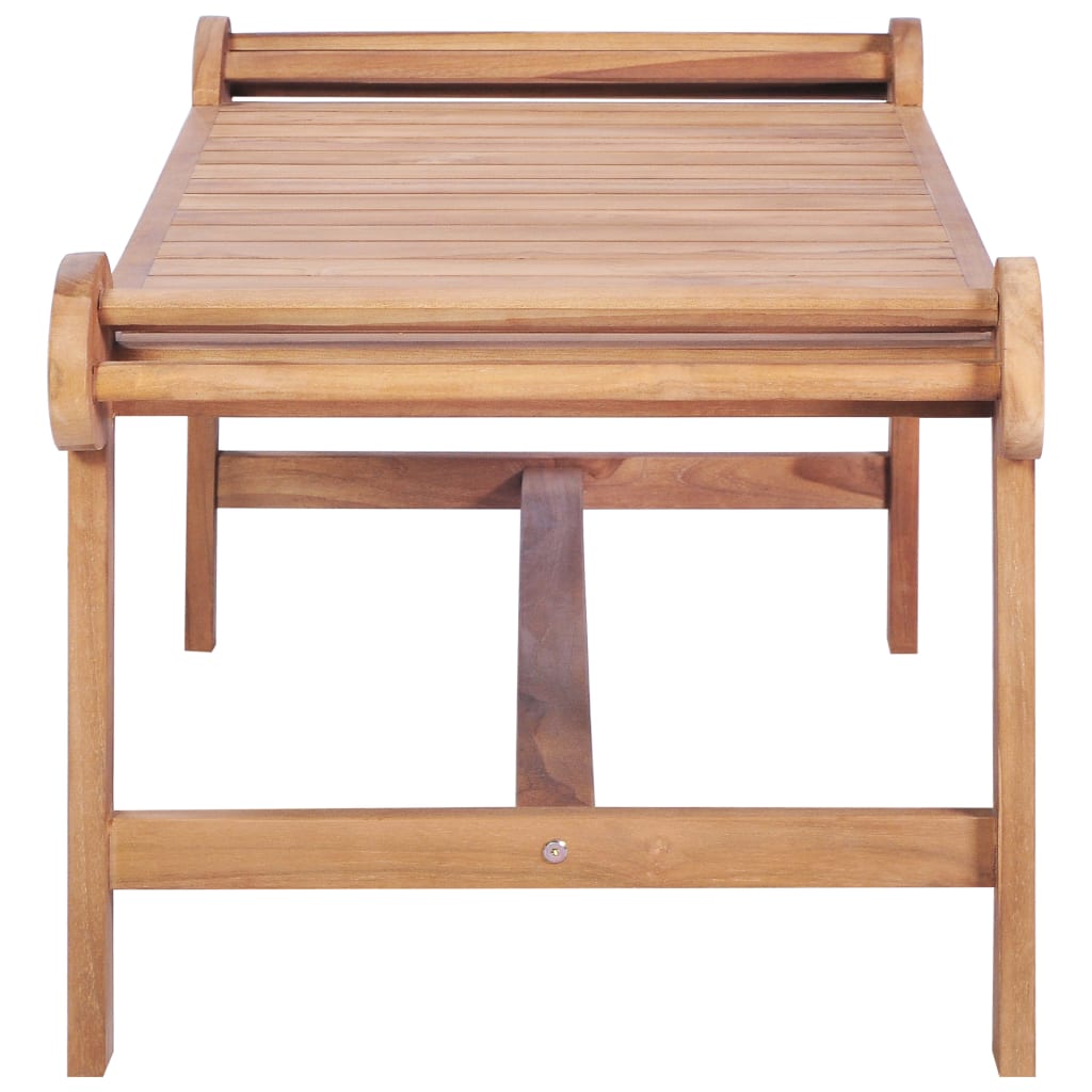 Salontafel 100x50x45 cm massief teakhout is nu te koop bij PeponiXL, paradijselijk wonen!