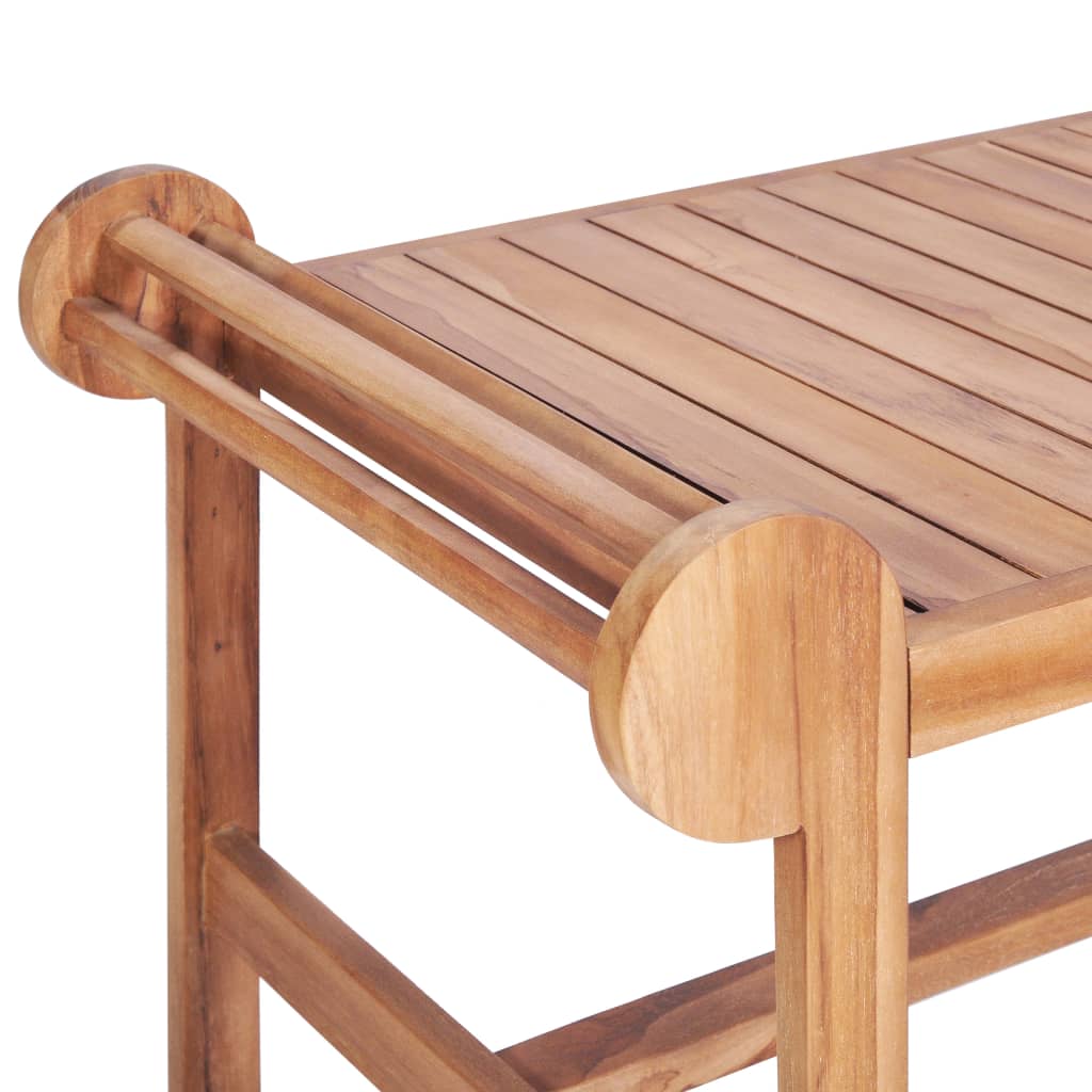 Salontafel 100x50x45 cm massief teakhout is nu te koop bij PeponiXL, paradijselijk wonen!