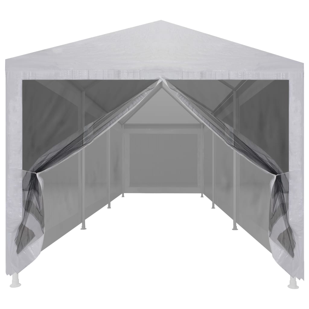 Partytent met 8 mesh zijwanden 9x3 m is nu te koop bij PeponiXL, paradijselijk wonen!