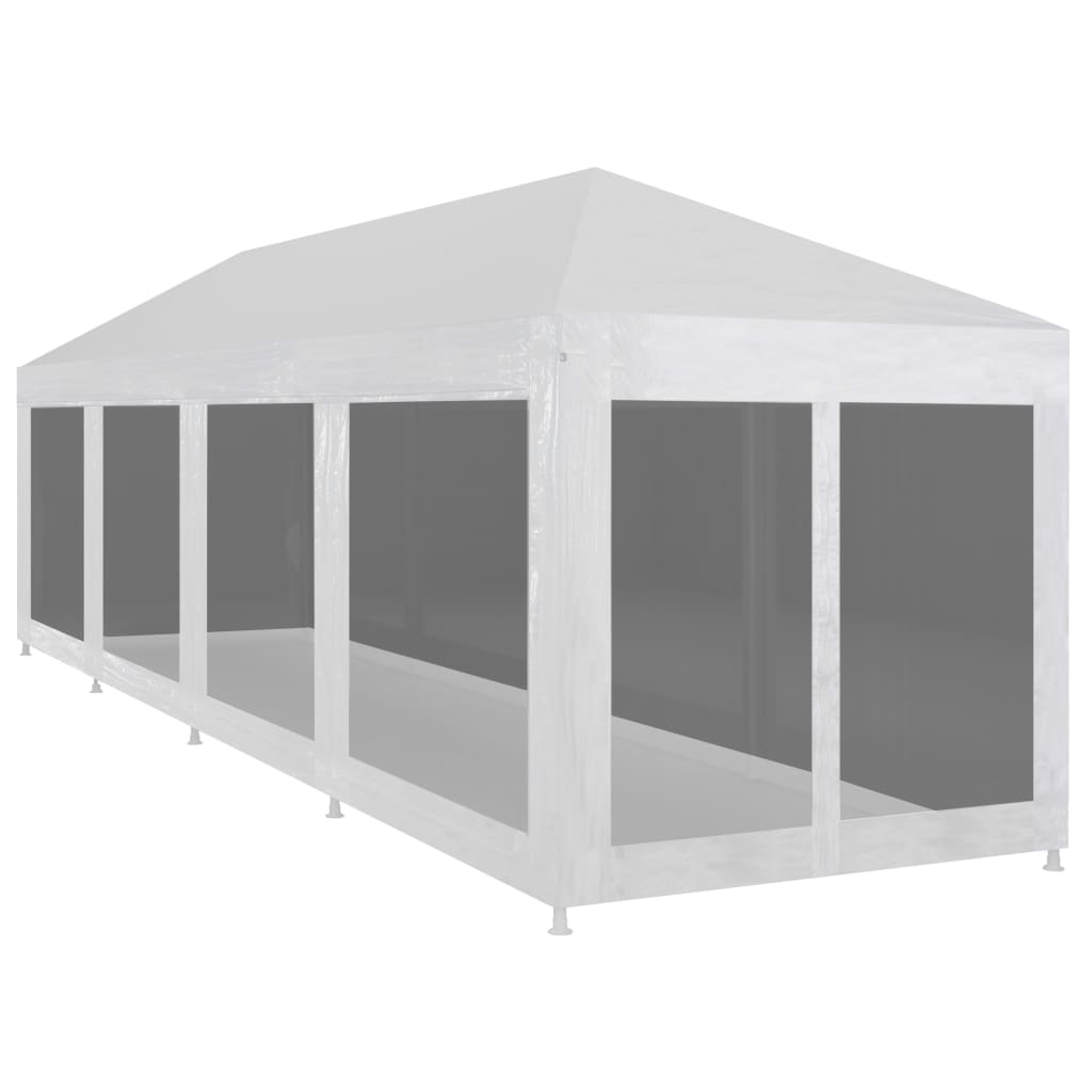Partytent met 10 mesh zijwanden 12x3 m is nu te koop bij PeponiXL, paradijselijk wonen!