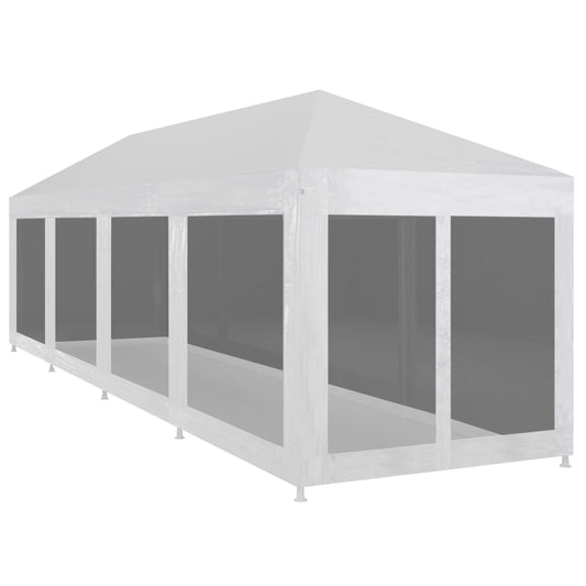 Partytent met 10 mesh zijwanden 12x3 m is nu te koop bij PeponiXL, paradijselijk wonen!