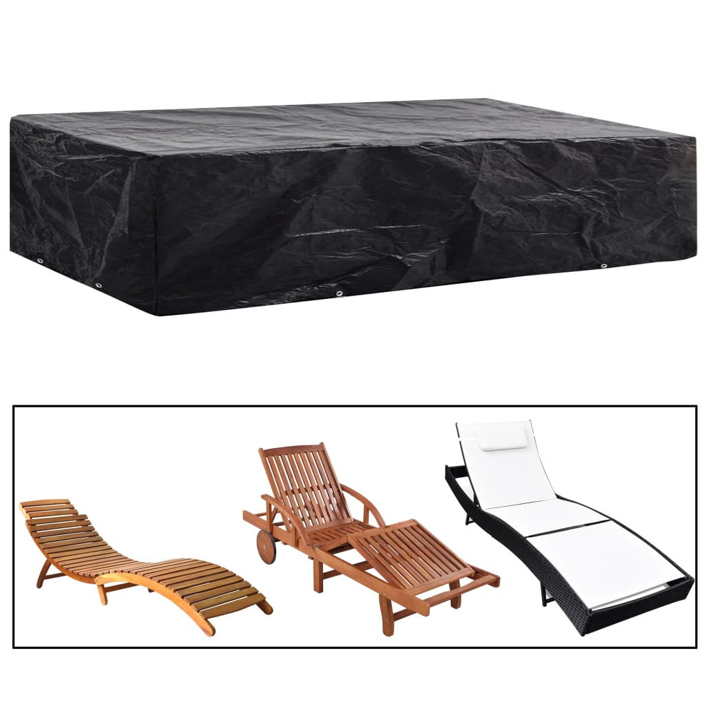 Ligbeddenhoes met 8 oogjes 218x77x55 cm is nu te koop bij PeponiXL, paradijselijk wonen!