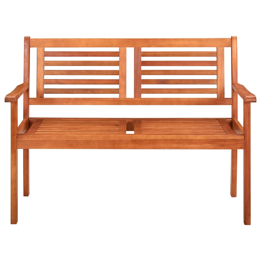 Tweezits tuinbank 120 cm massief eucalyptushout is nu te koop bij PeponiXL, paradijselijk wonen!