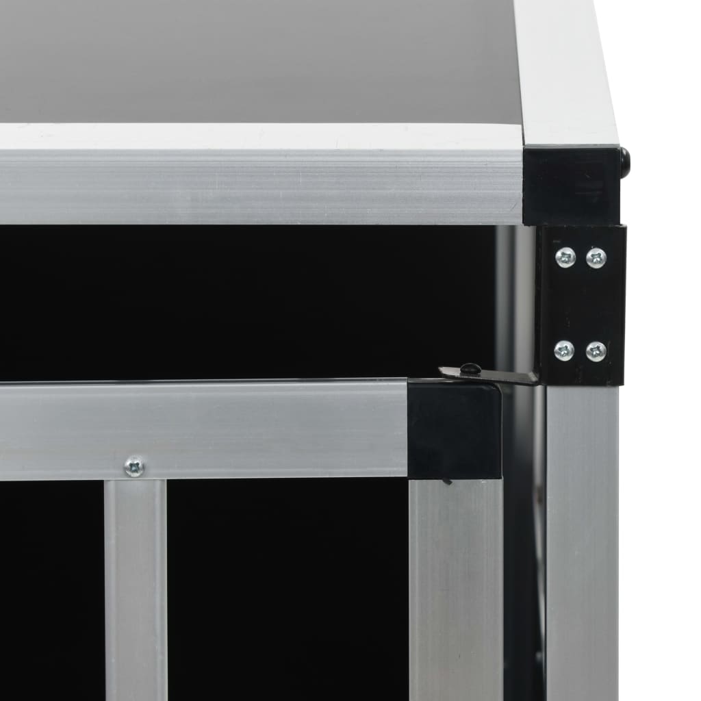 Hondenbench met enkele deur 65x91x69,5 cm is nu te koop bij PeponiXL, paradijselijk wonen!