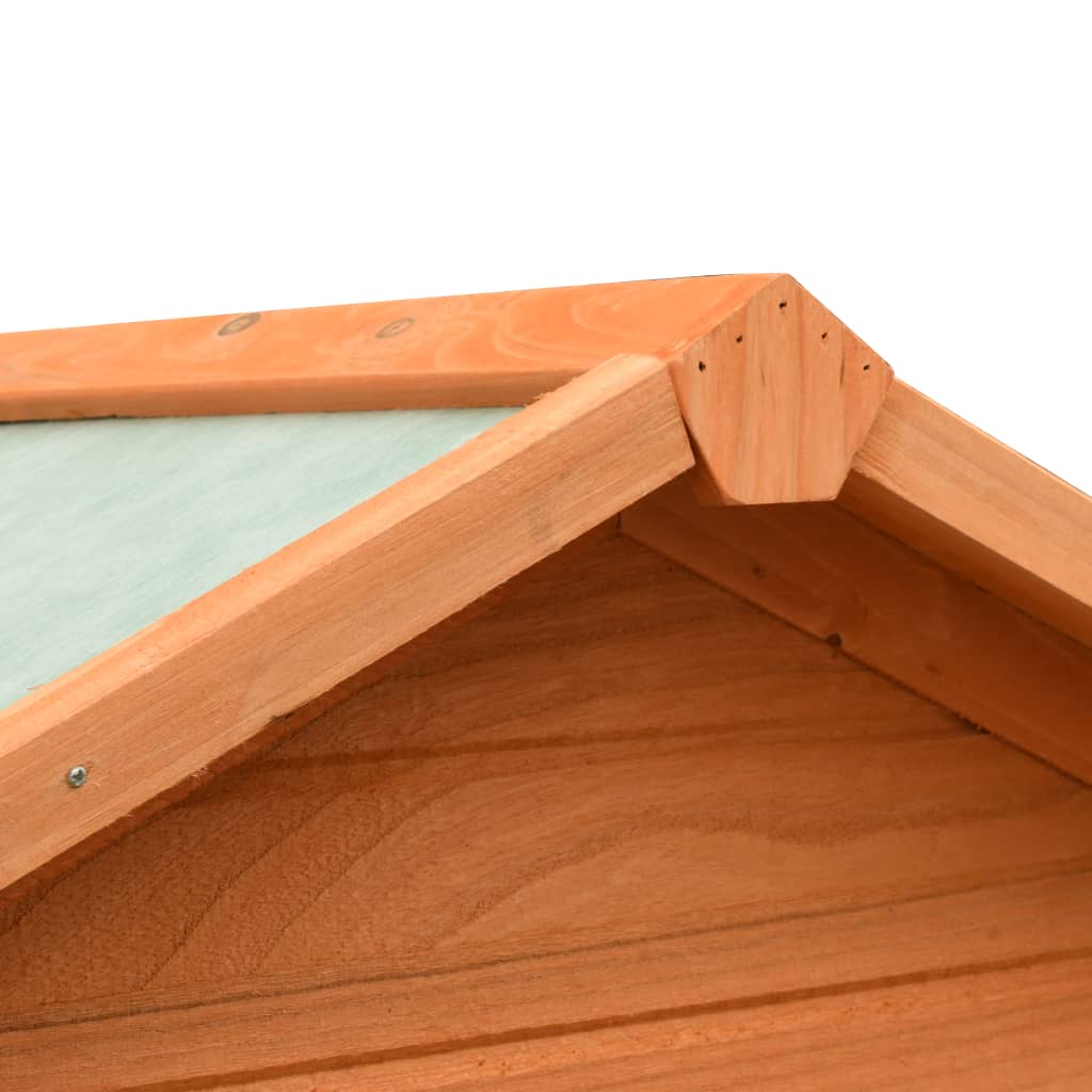 Vogelkooi 125,5x59,5x164 cm massief grenen- en vurenhout is nu te koop bij PeponiXL, paradijselijk wonen!