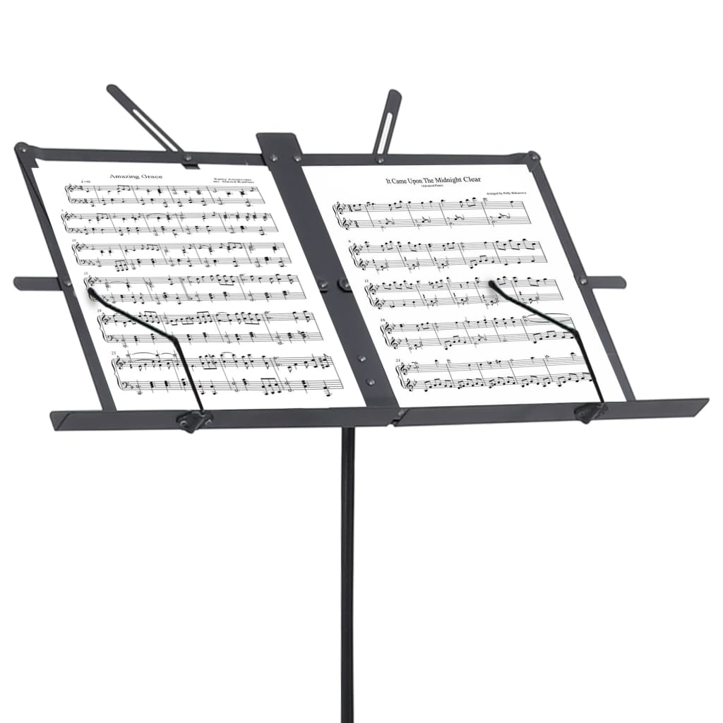 Muziekboekenstandaard staal zwart is nu te koop bij PeponiXL, paradijselijk wonen!