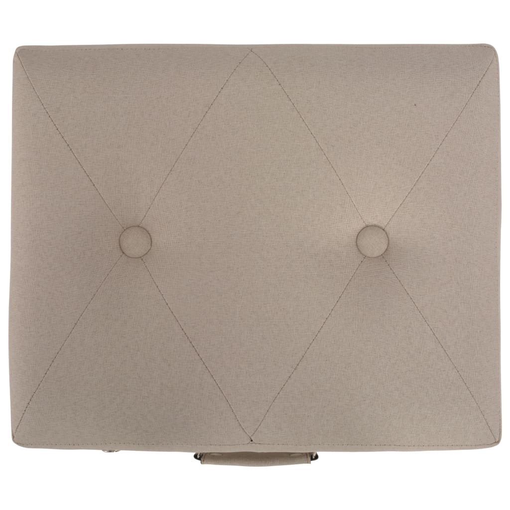 Opbergkruk 40 cm stof beige is nu te koop bij PeponiXL, paradijselijk wonen!