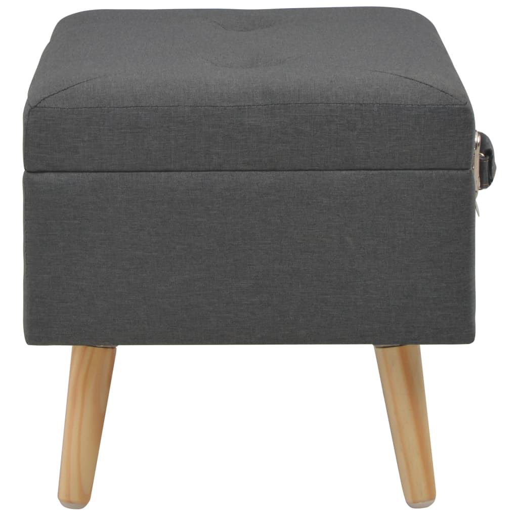 Opbergkruk 40 cm stof donkergrijs is nu te koop bij PeponiXL, paradijselijk wonen!