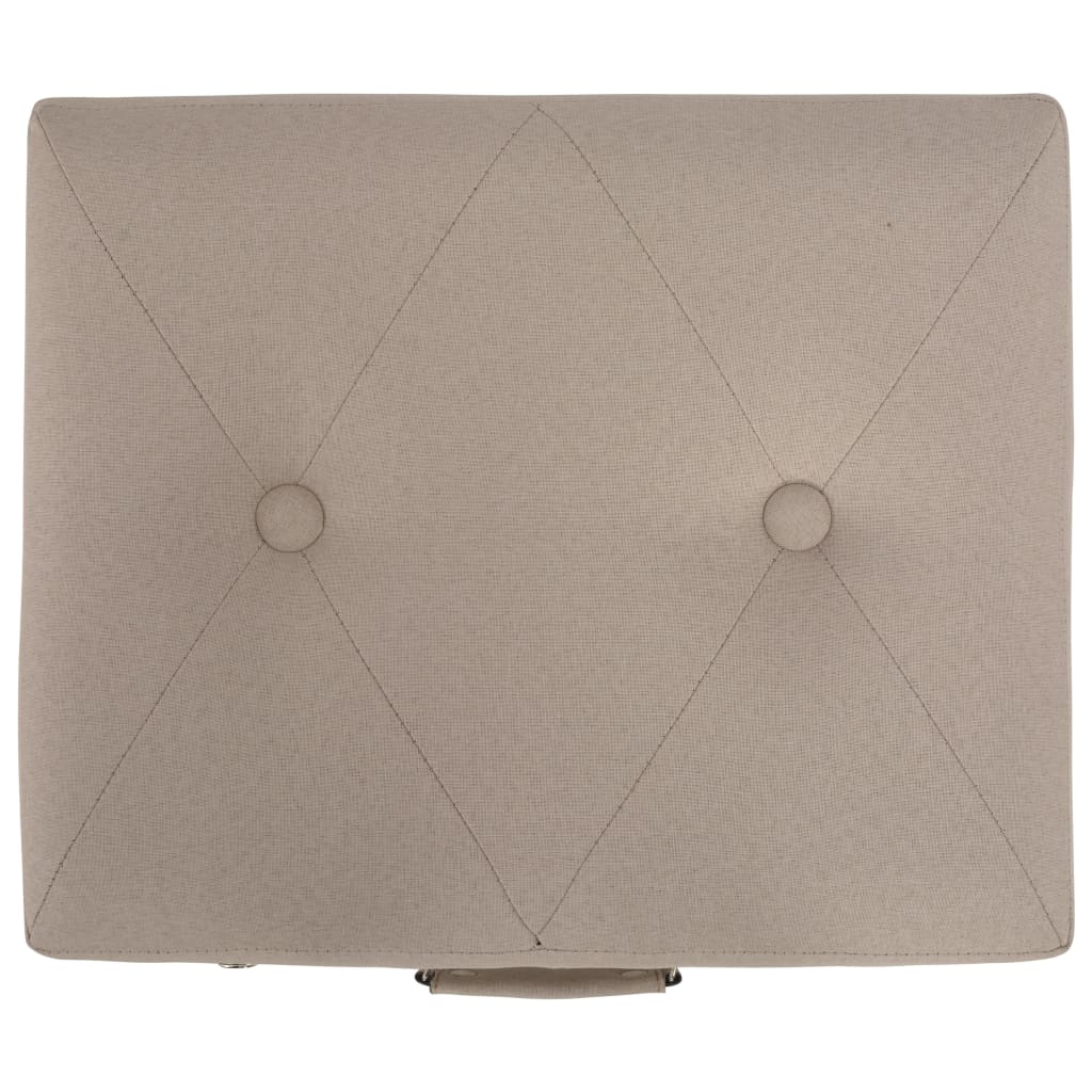 Opbergkrukken 3 st stof beige is nu te koop bij PeponiXL, paradijselijk wonen!