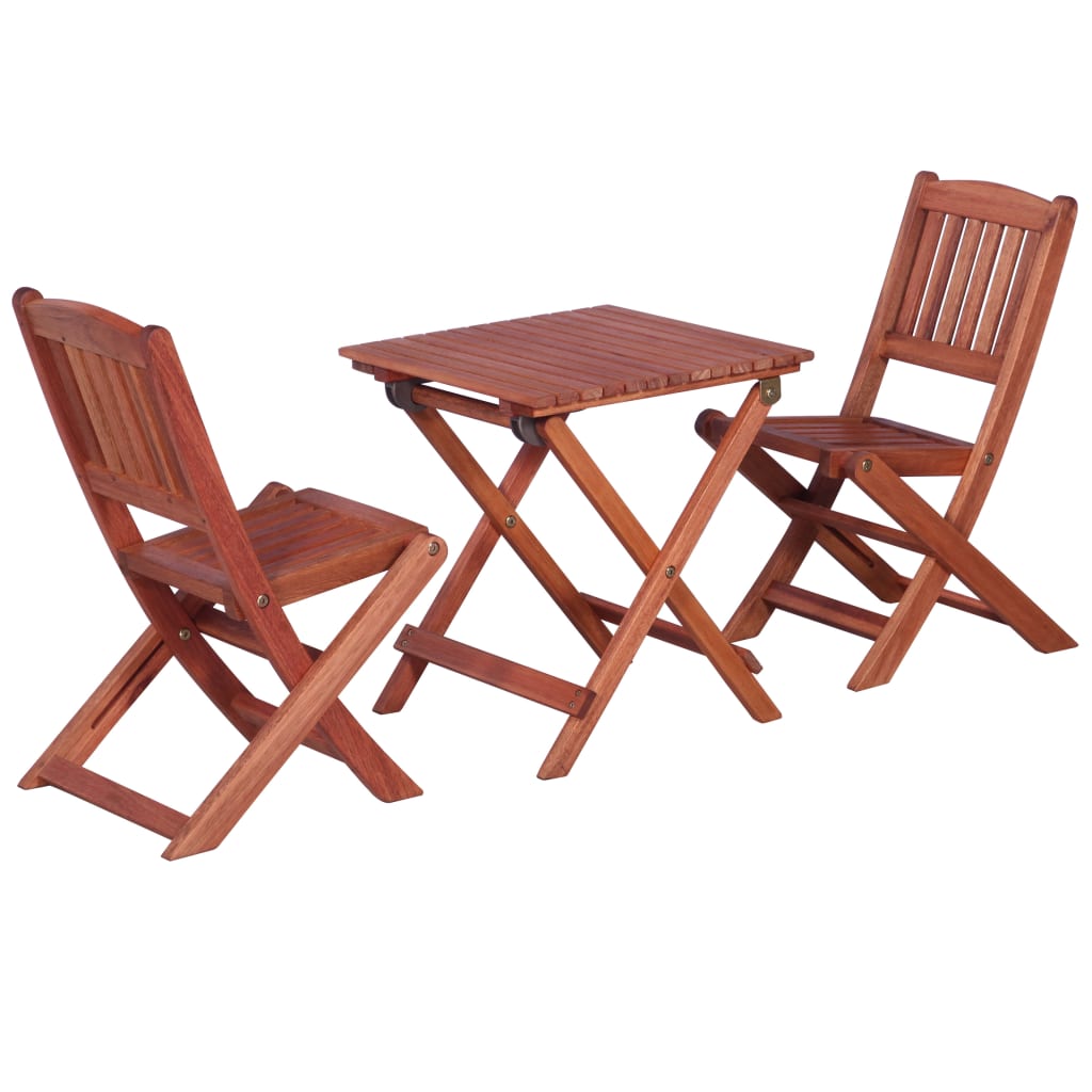 3-delige Bistroset voor kinderen massief eucalyptushout is nu te koop bij PeponiXL, paradijselijk wonen!
