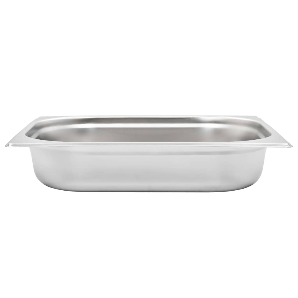 Gastronormbakken 4 st GN 1/2 65 mm roestvrij staal is nu te koop bij PeponiXL, paradijselijk wonen!