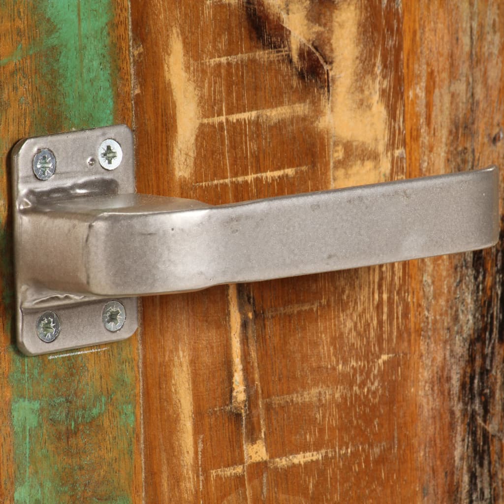 Nachtkastje 50x30x50 cm massief gerecycled hout is nu te koop bij PeponiXL, paradijselijk wonen!