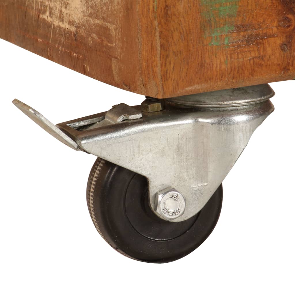 Nachtkastje 50x30x50 cm massief gerecycled hout is nu te koop bij PeponiXL, paradijselijk wonen!