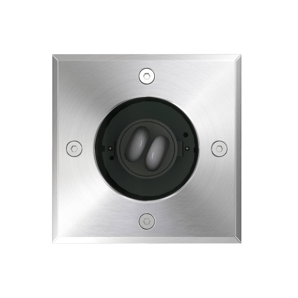 Grondspots voor buiten 3 st vierkant is nu te koop bij PeponiXL, paradijselijk wonen!