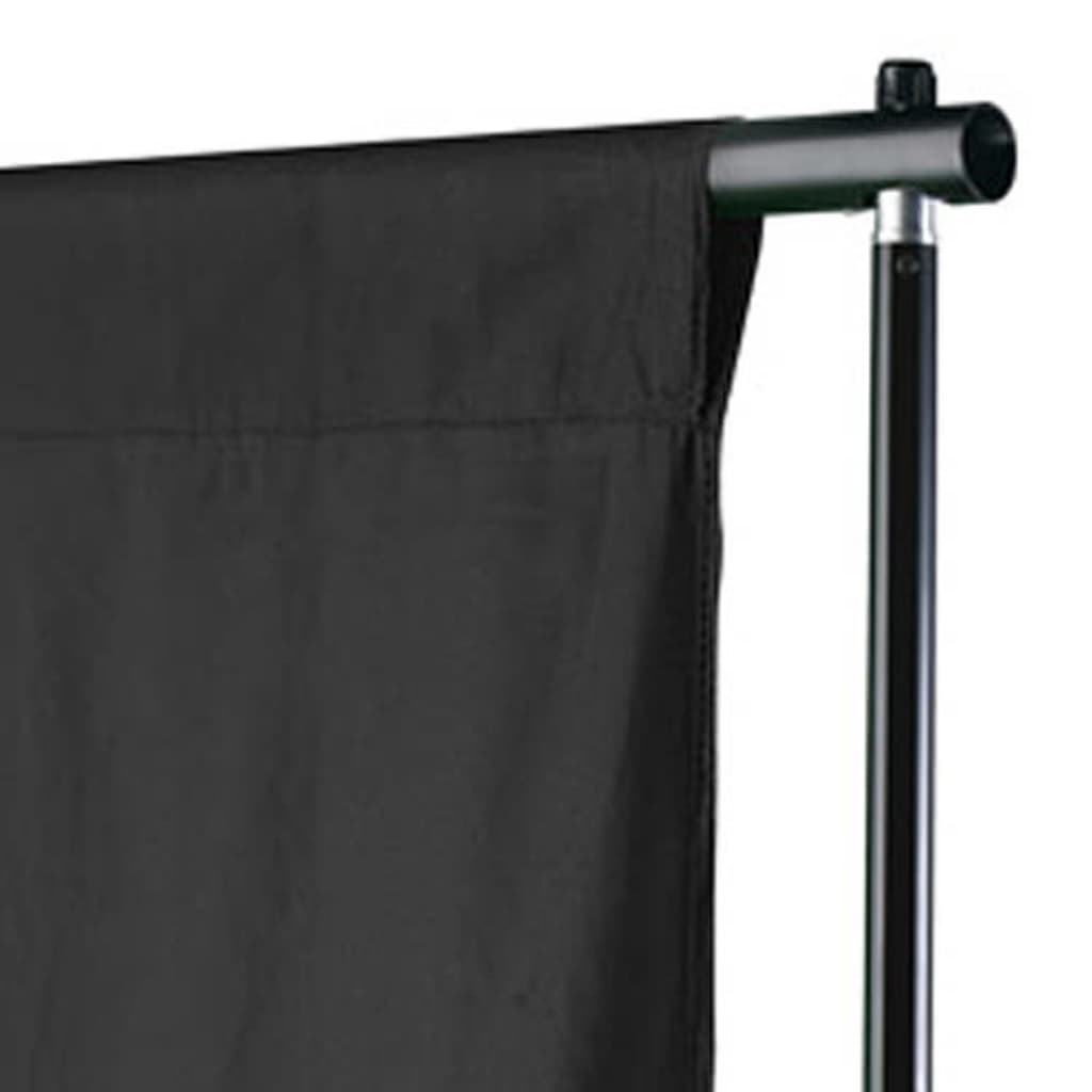 Achtergrond zonder standaard 500x300 cm katoen zwart is nu te koop bij PeponiXL, paradijselijk wonen!