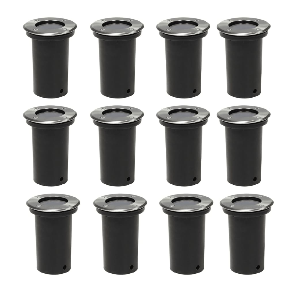 Grondspots voor buiten 12 stuks rond is nu te koop bij PeponiXL, paradijselijk wonen!