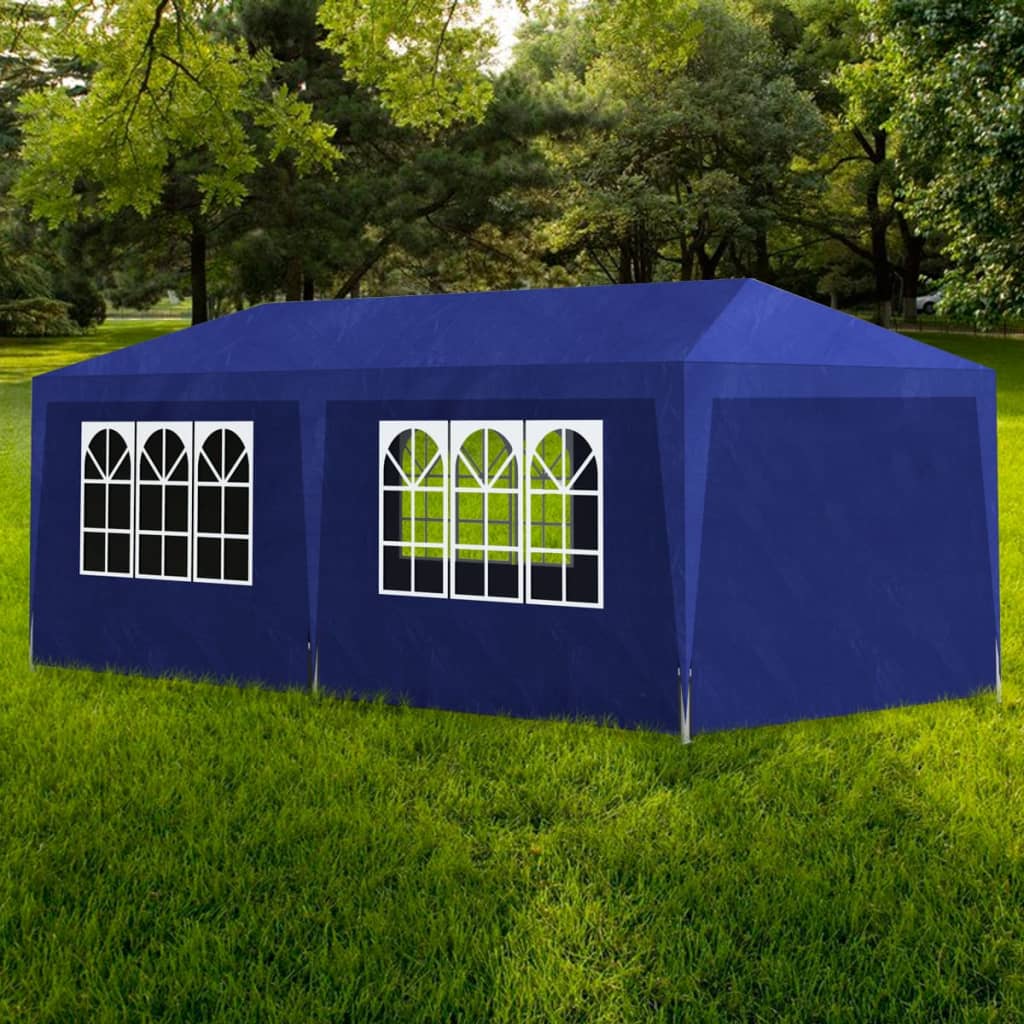 Partytent 3x6 m blauw is nu te koop bij PeponiXL, paradijselijk wonen!