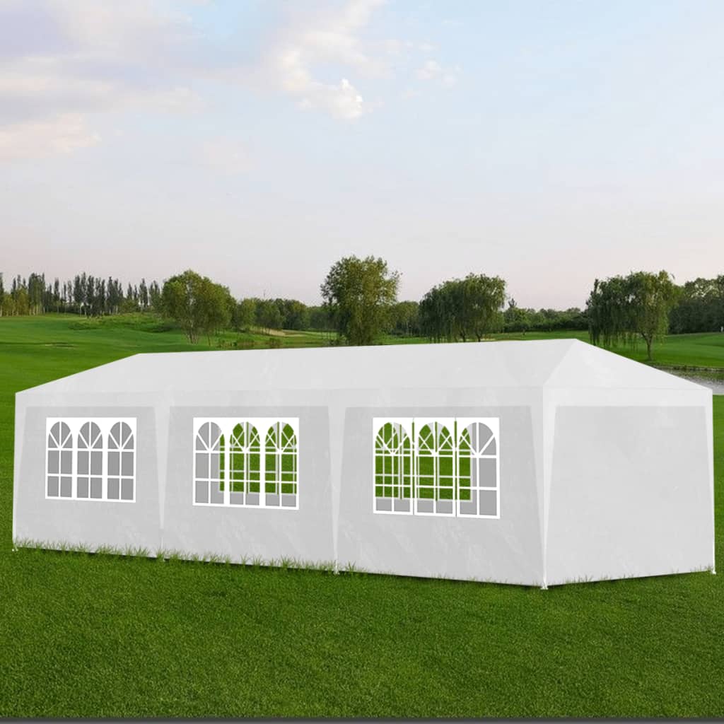 Partytent 3x9 m wit is nu te koop bij PeponiXL, paradijselijk wonen!