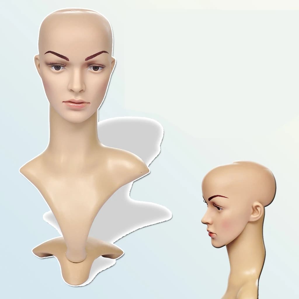 Etalagepop vrouw hoofd A is nu te koop bij PeponiXL, paradijselijk wonen!