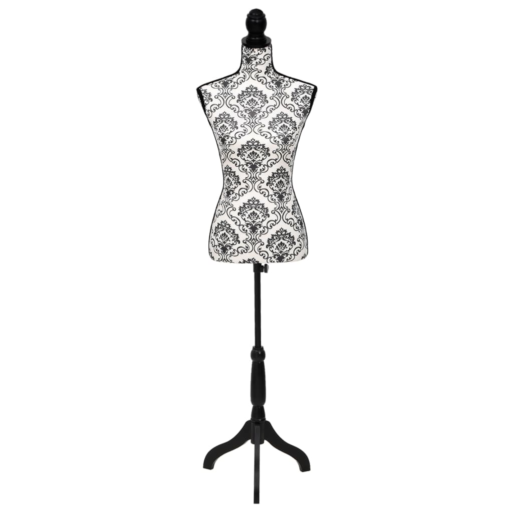 Etalagepop torso vrouw zwart wit is nu te koop bij PeponiXL, paradijselijk wonen!