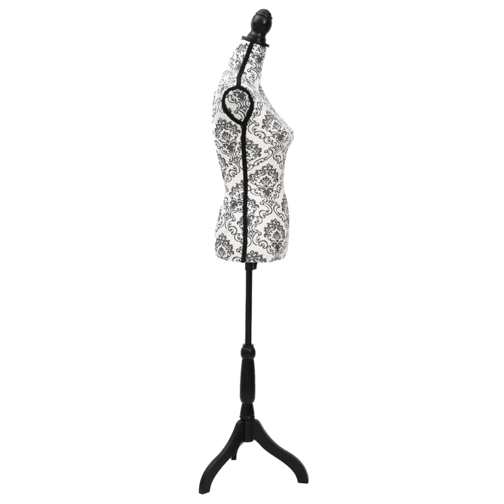 Etalagepop torso vrouw zwart wit is nu te koop bij PeponiXL, paradijselijk wonen!