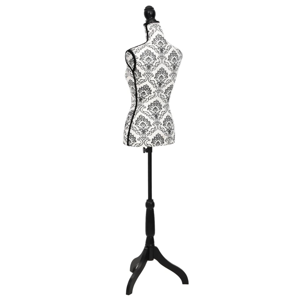 Etalagepop torso vrouw zwart wit is nu te koop bij PeponiXL, paradijselijk wonen!