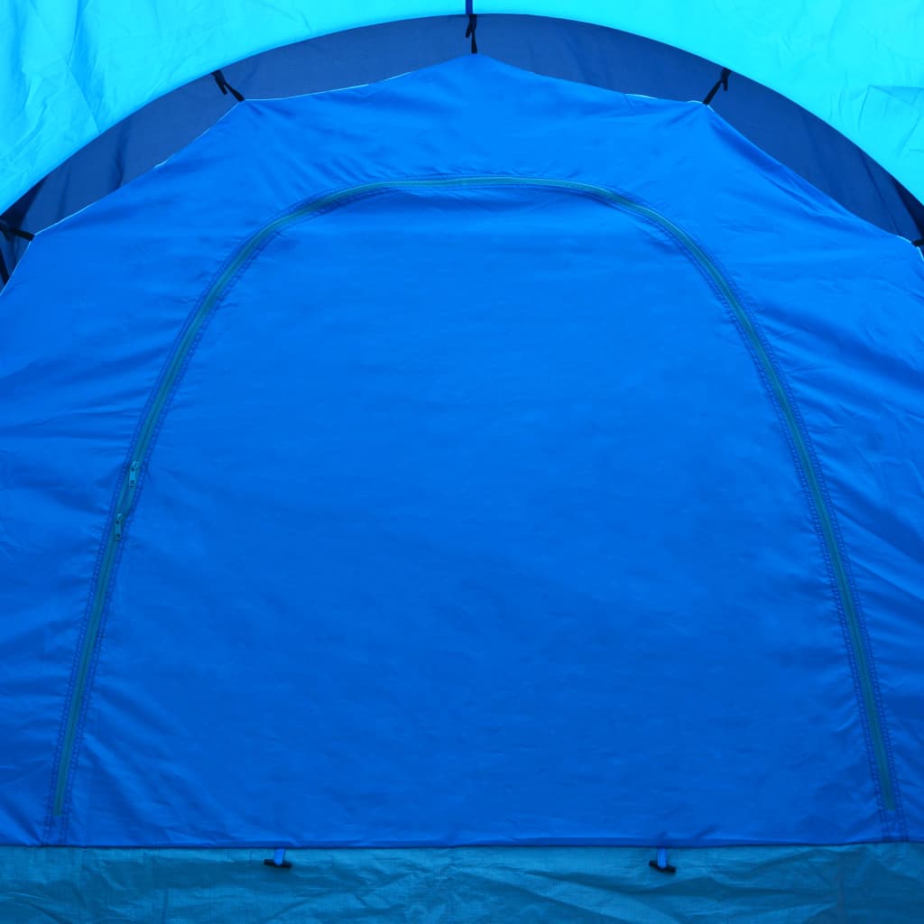 Tent 9-persoons donkerblauw en blauw is nu te koop bij PeponiXL, paradijselijk wonen!