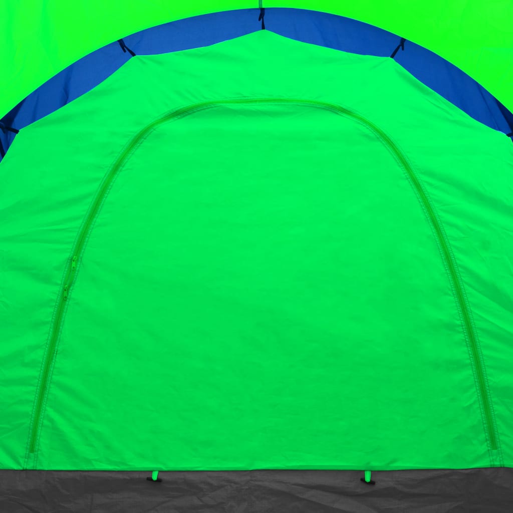 Tent 9-persoons polyester blauw en groen is nu te koop bij PeponiXL, paradijselijk wonen!