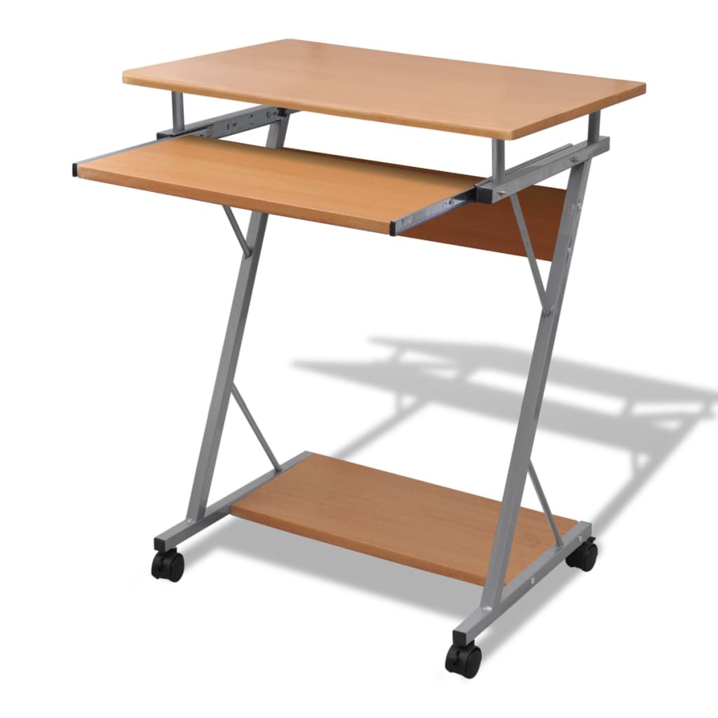 Studenten computerbureau 60 x 40 x 74 cm (bruin) is nu te koop bij PeponiXL, paradijselijk wonen!