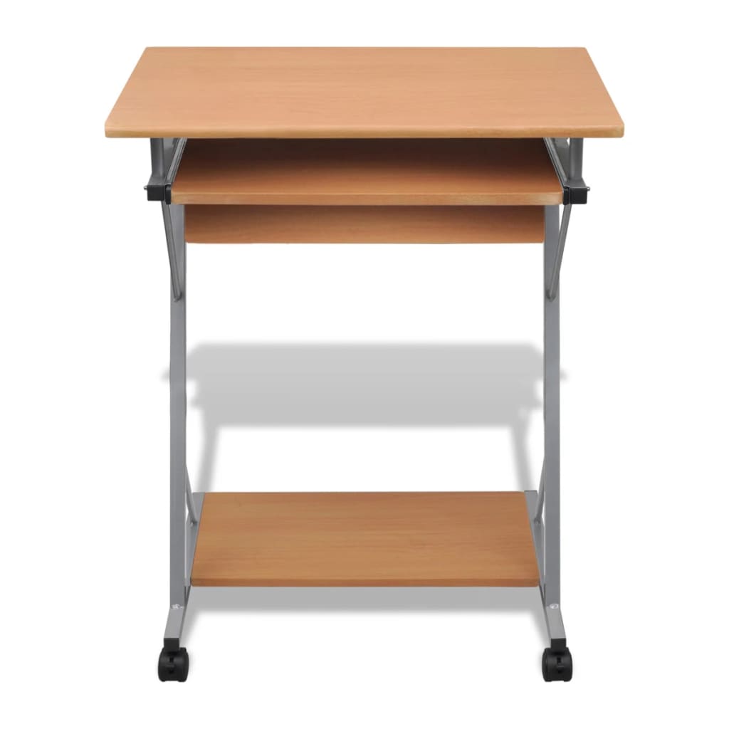 Studenten computerbureau 60 x 40 x 74 cm (bruin) is nu te koop bij PeponiXL, paradijselijk wonen!
