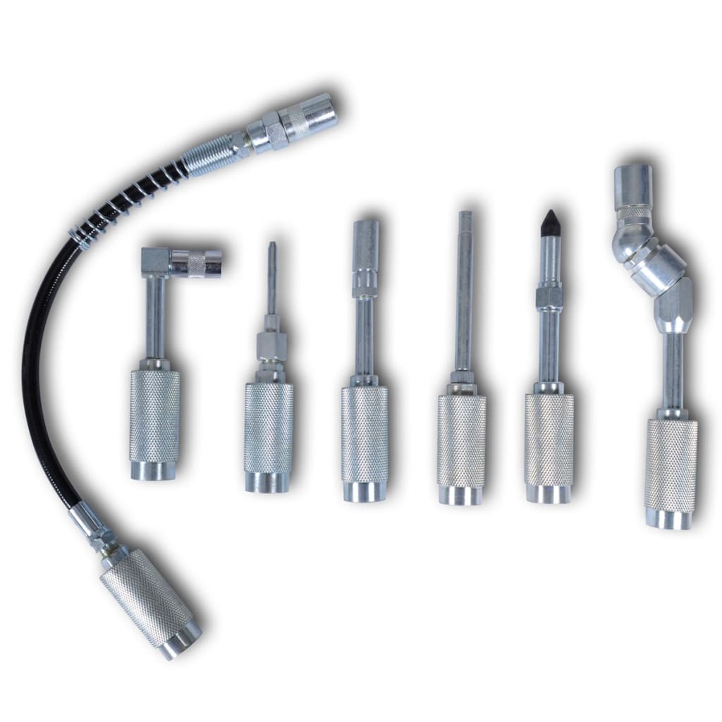 7-Delige smeerslang adapterset voor vetpistool is nu te koop bij PeponiXL, paradijselijk wonen!