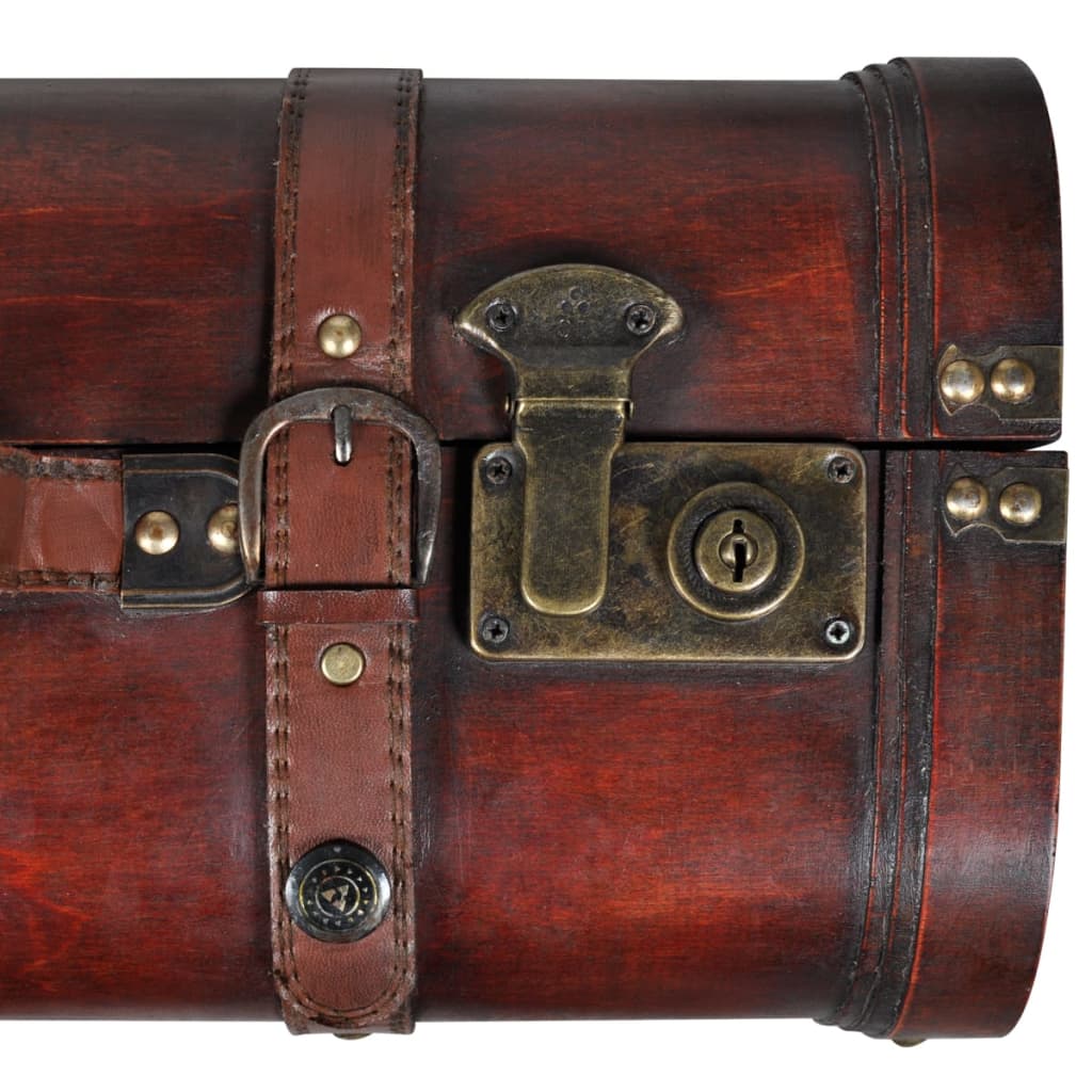 Schatkisten 2 st vintage-stijl hout bruin is nu te koop bij PeponiXL, paradijselijk wonen!