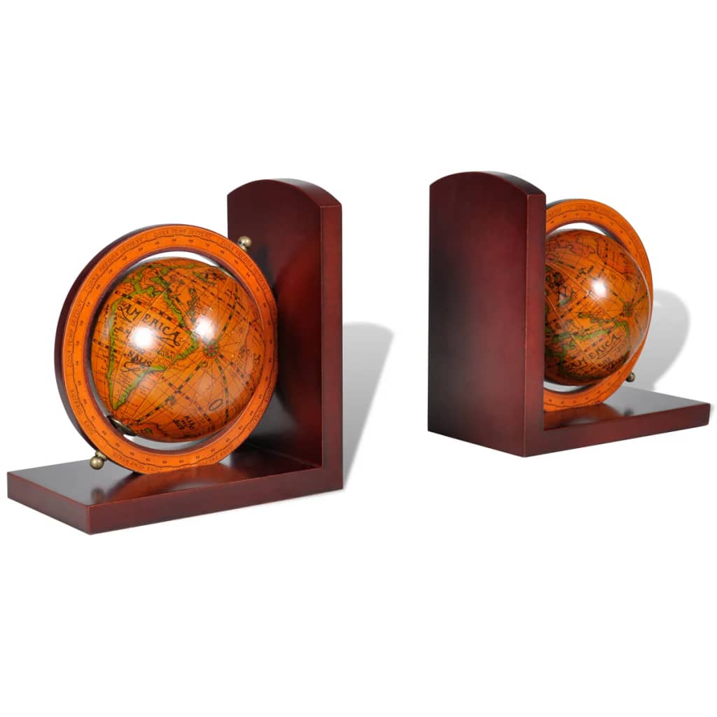 Boekensteunen 2 st globe is nu te koop bij PeponiXL, paradijselijk wonen!