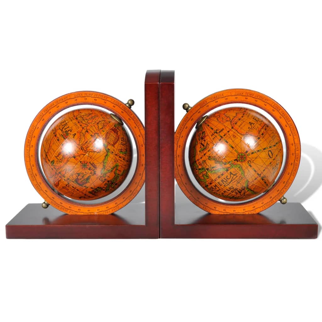Boekensteunen 2 st globe is nu te koop bij PeponiXL, paradijselijk wonen!